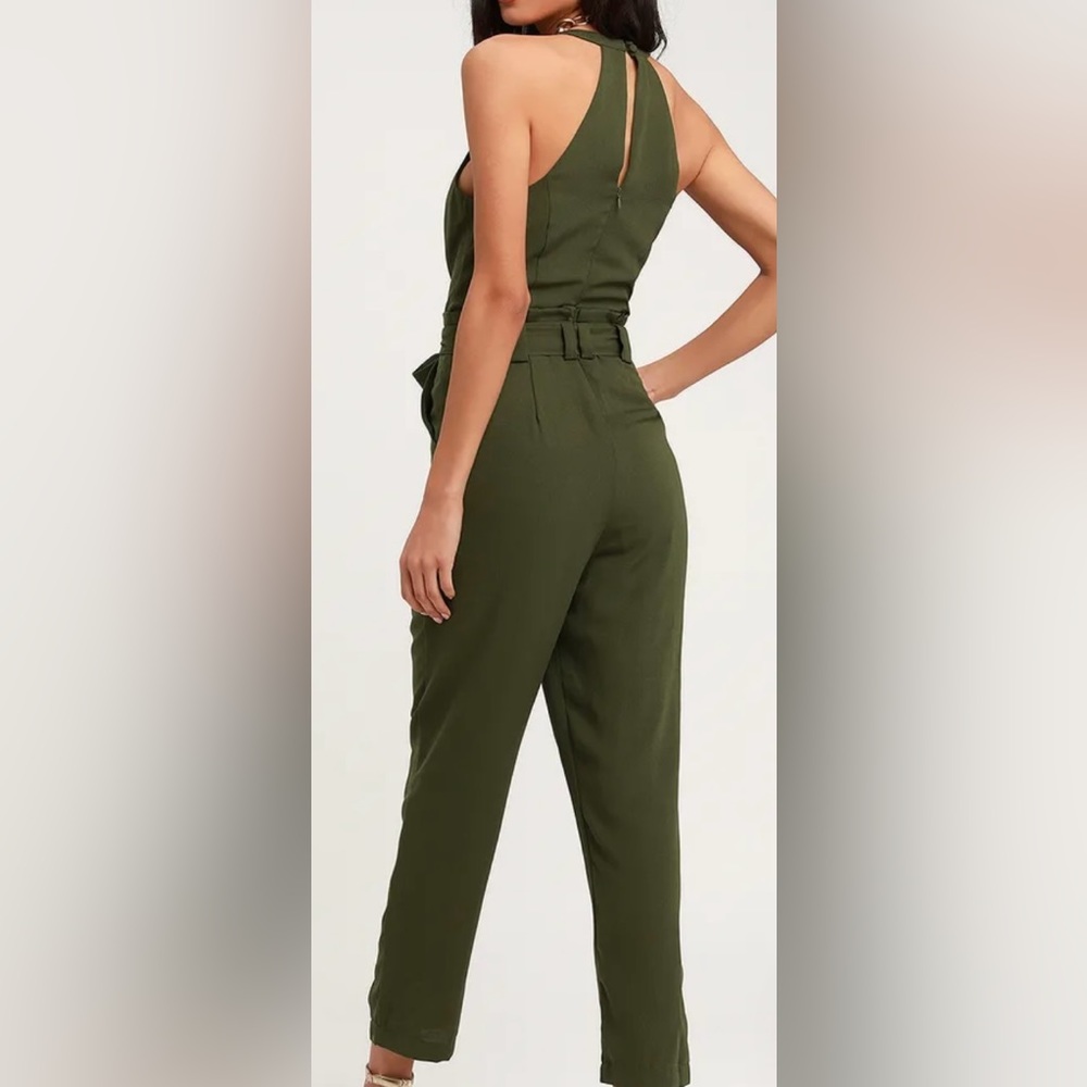 Lulus Sleeveless Jumpsuit XL